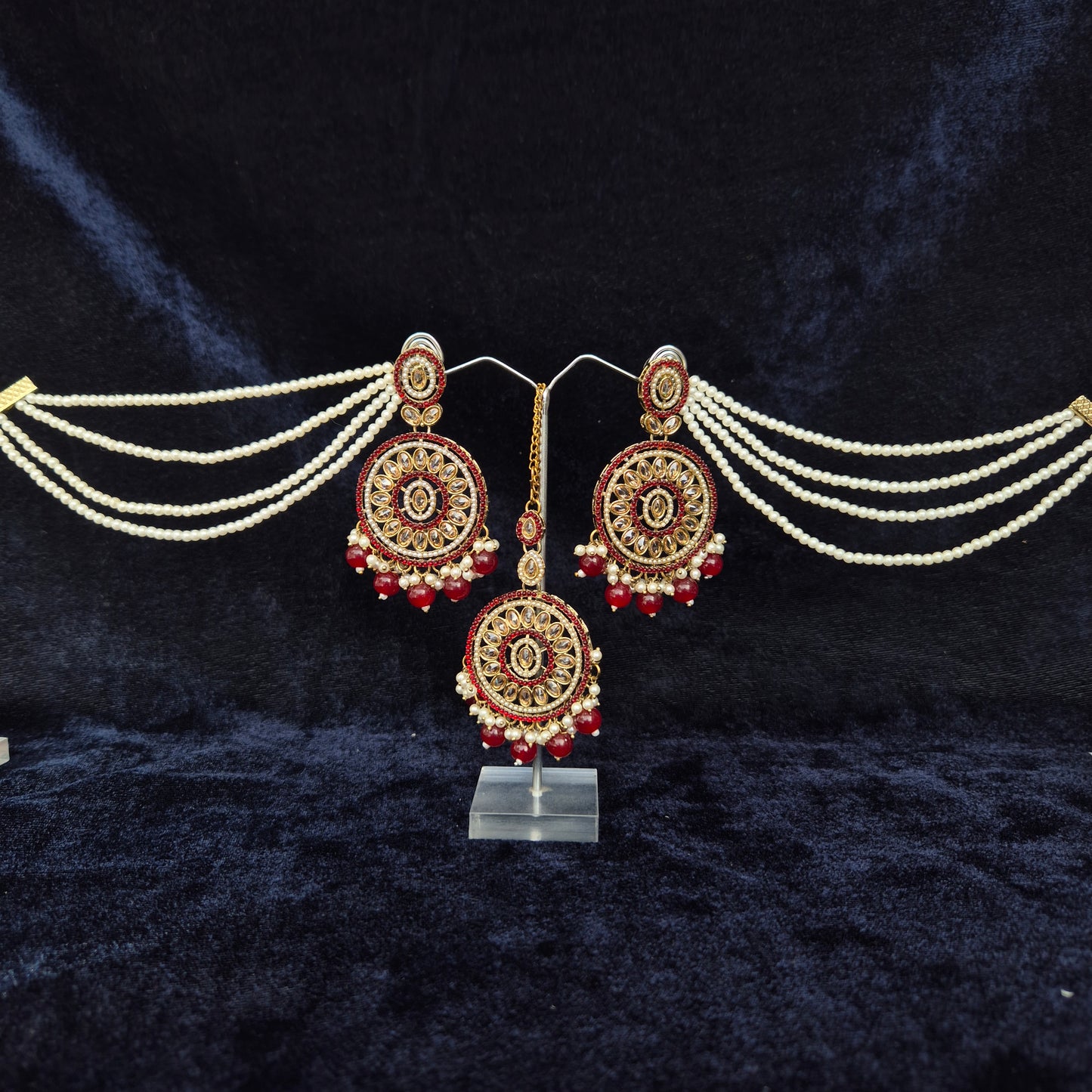 Aayat Kundan Bahubali Earrings