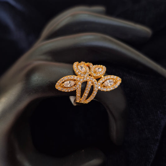 Statement Floral Ring
