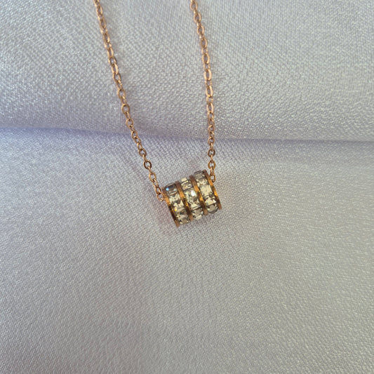 Cylindrical Pendant Rosegold