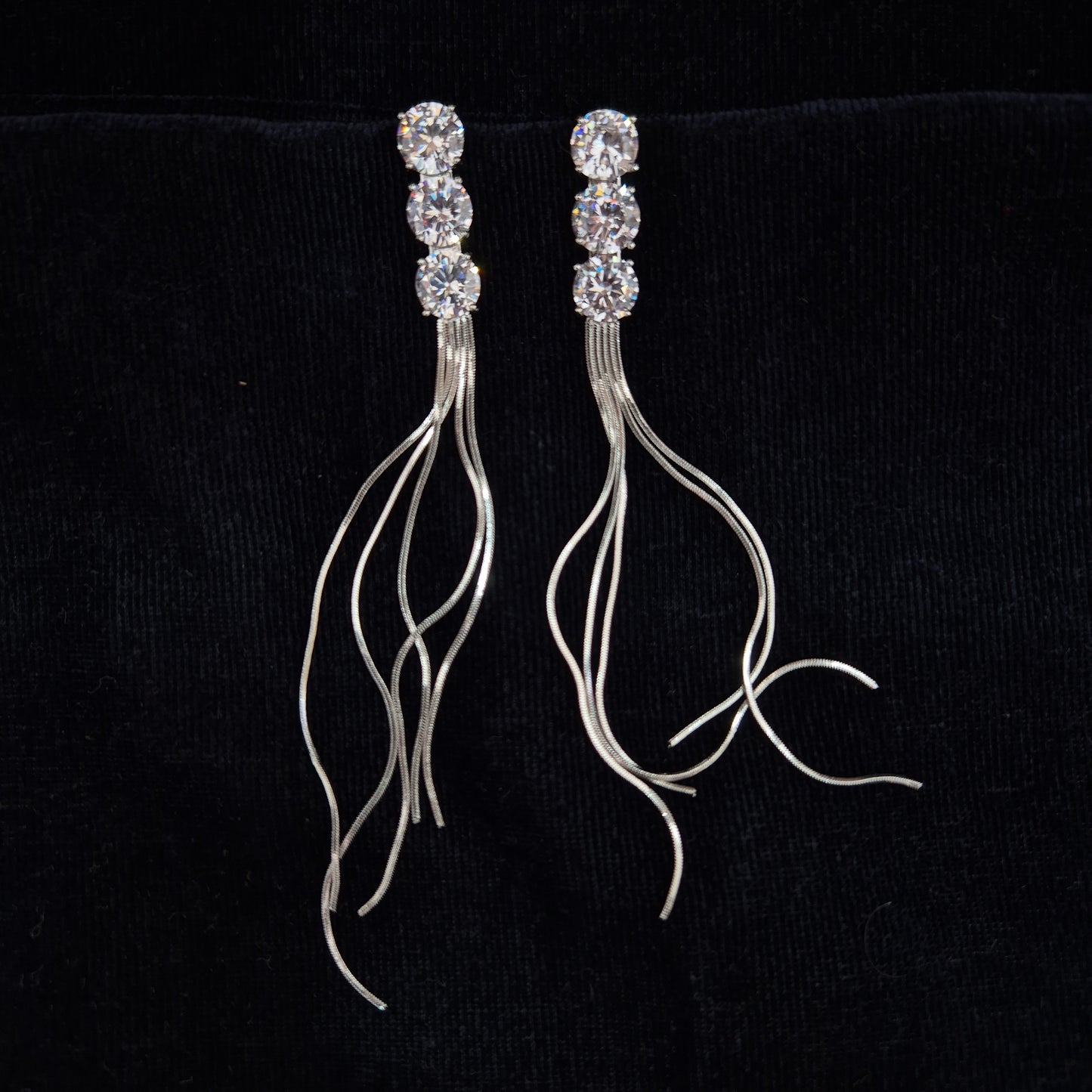 Triple AD Tassel Danglers