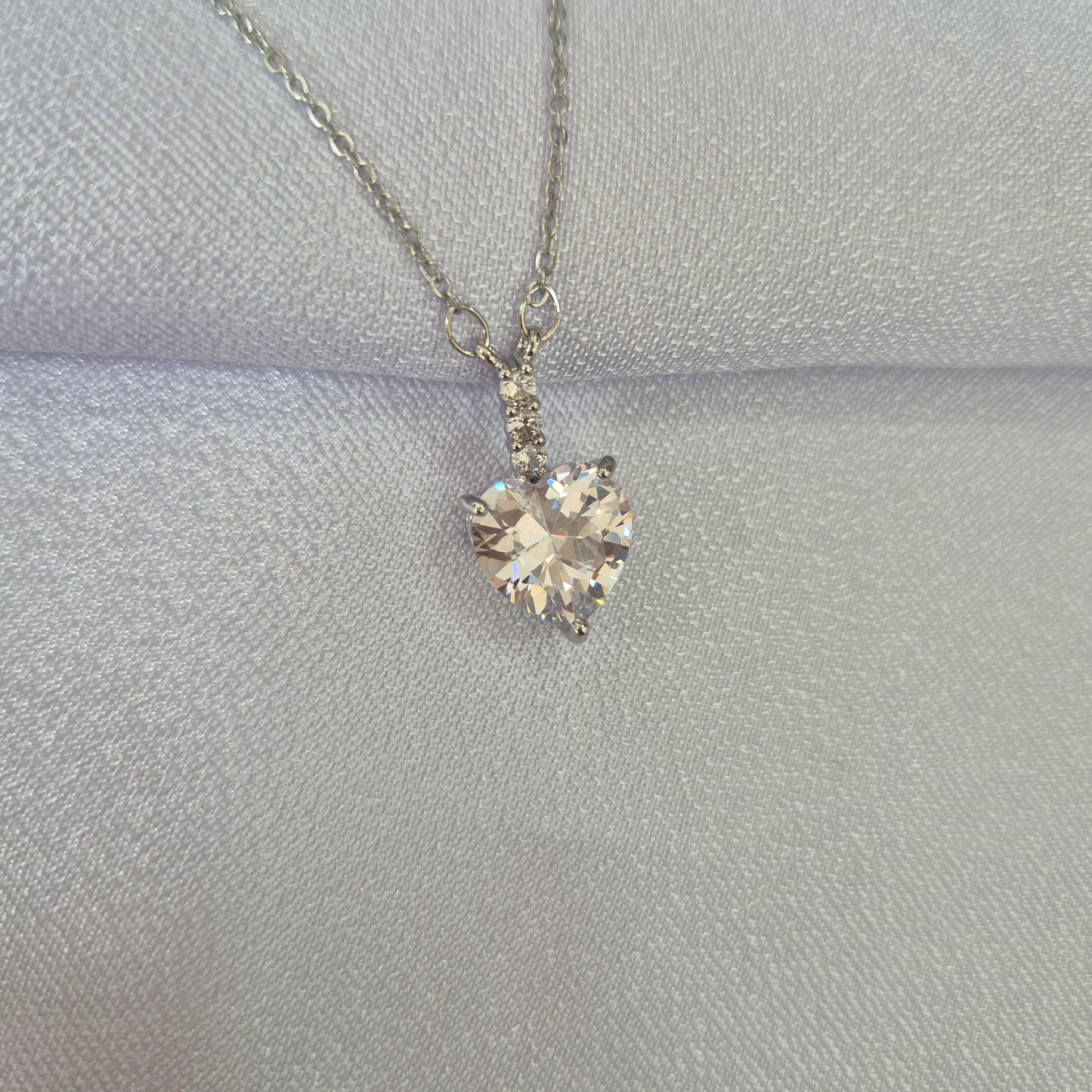 Heart CZ Pendant