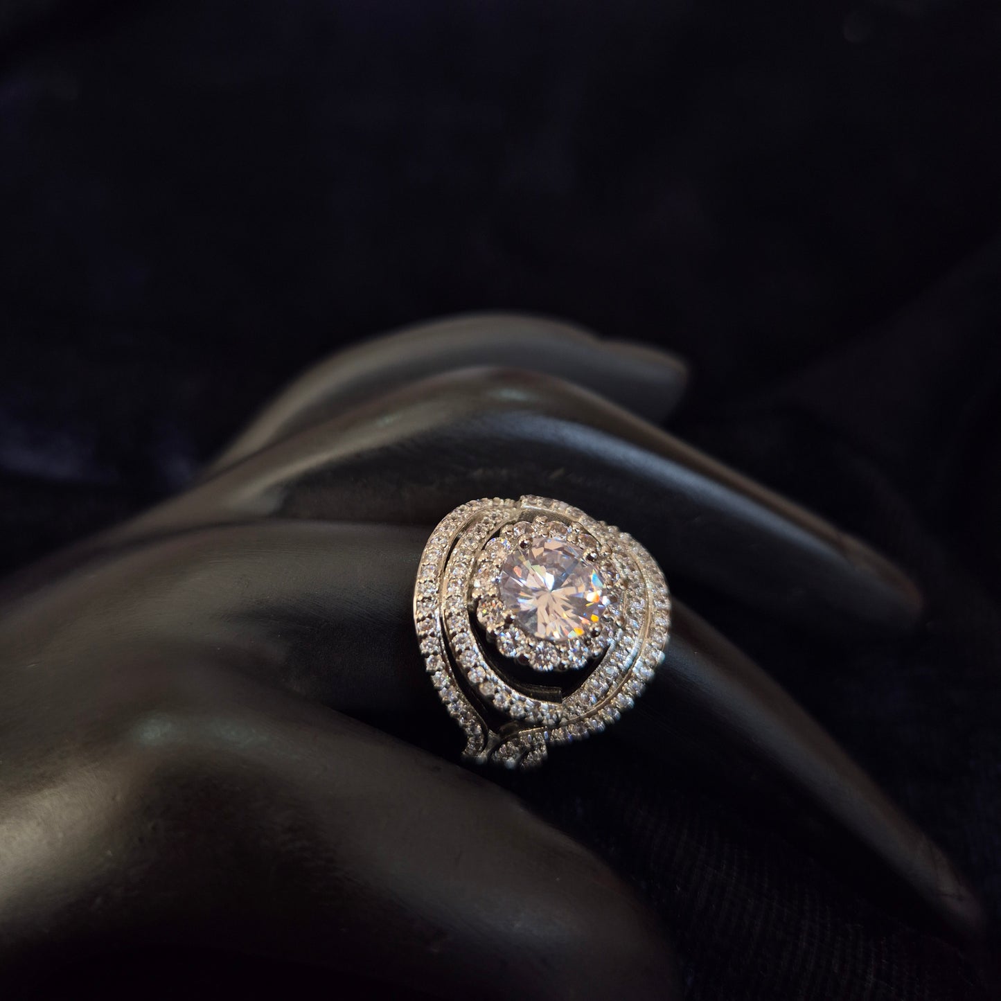 Statement CZ Ring