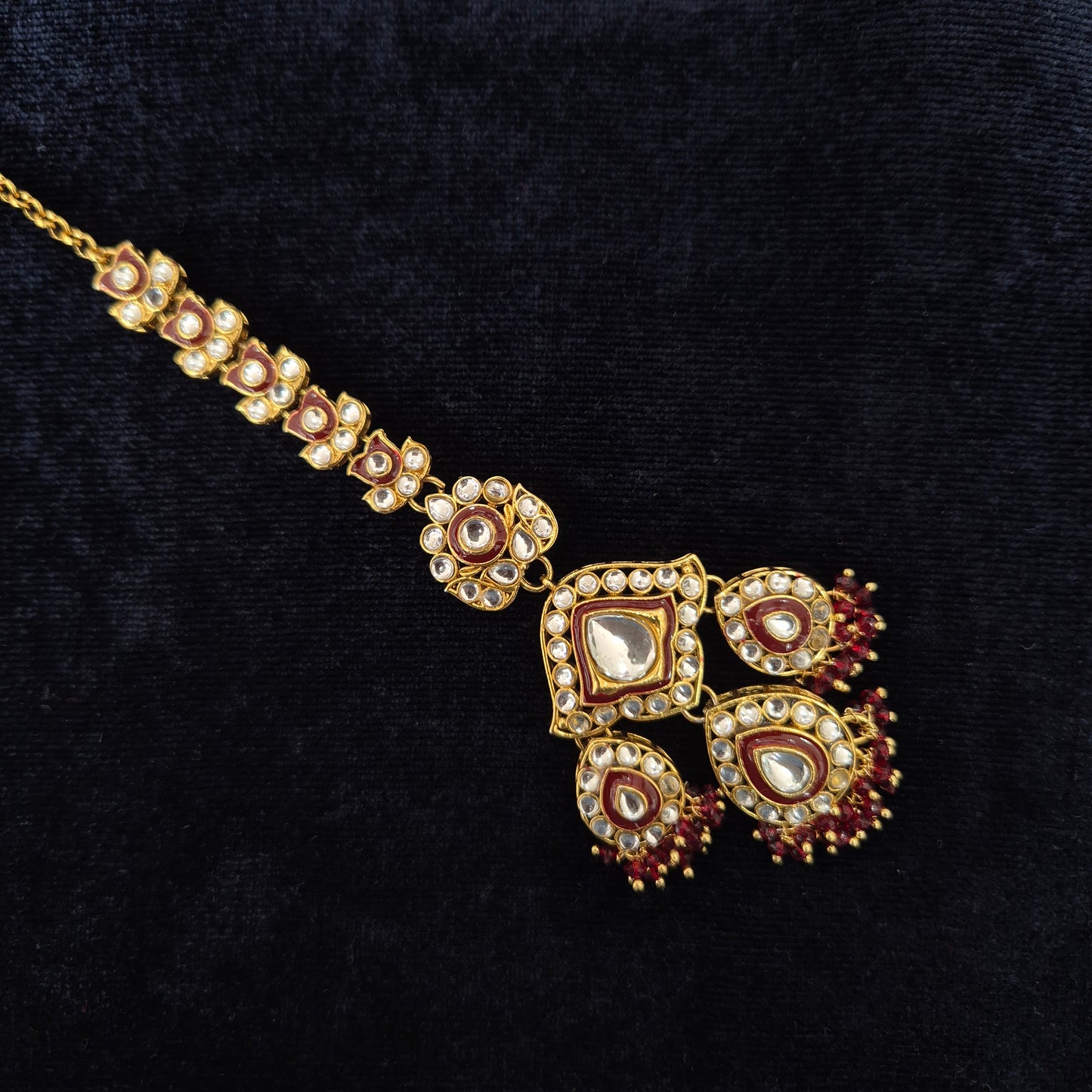Oorja Premium Earrings with Tikka