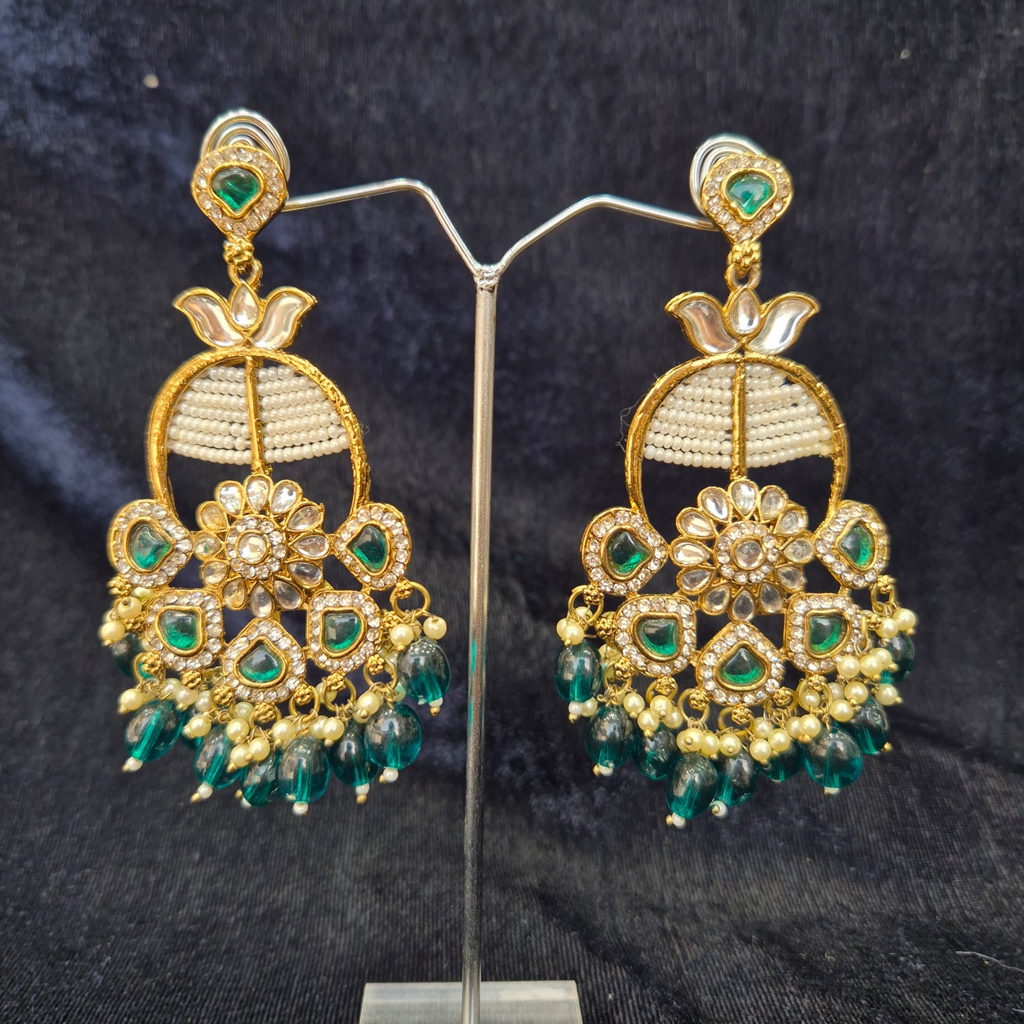 Purnima Chandbali Green
