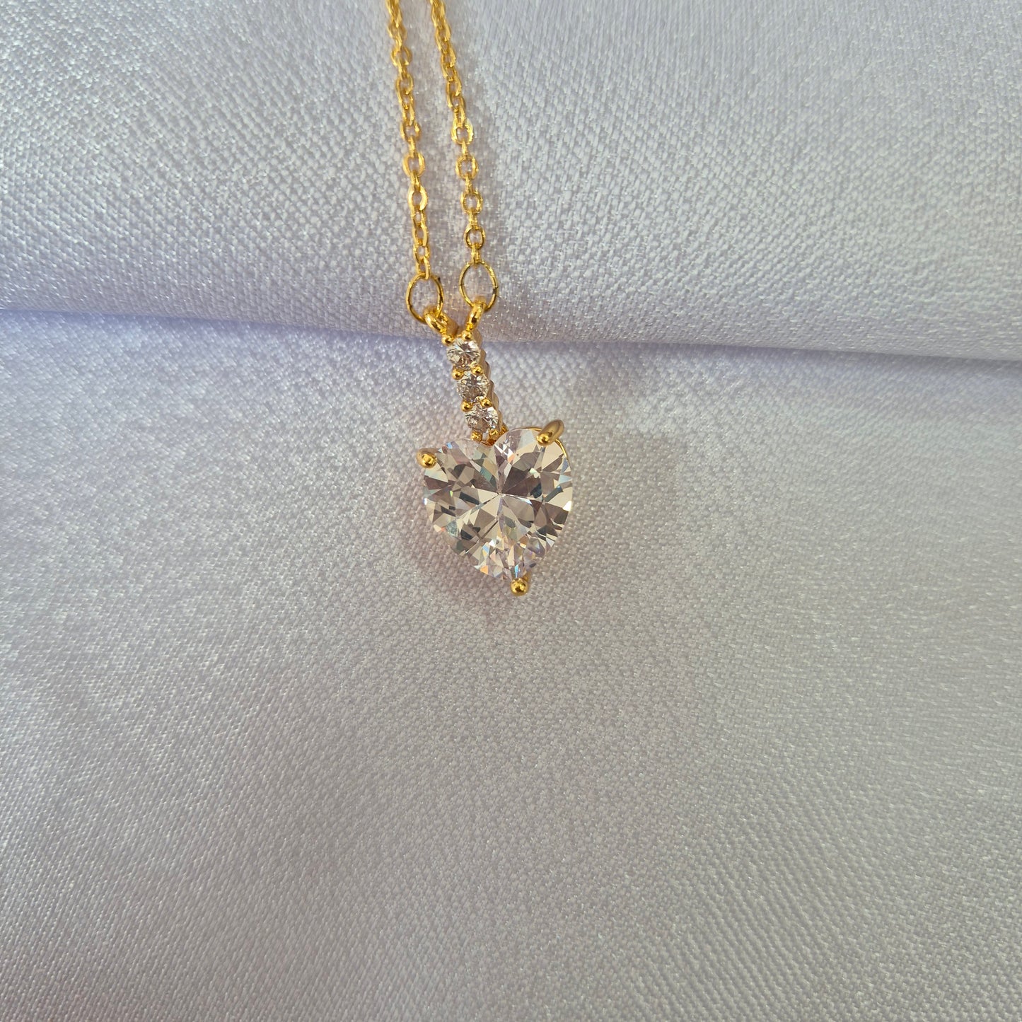 Heart CZ Pendant