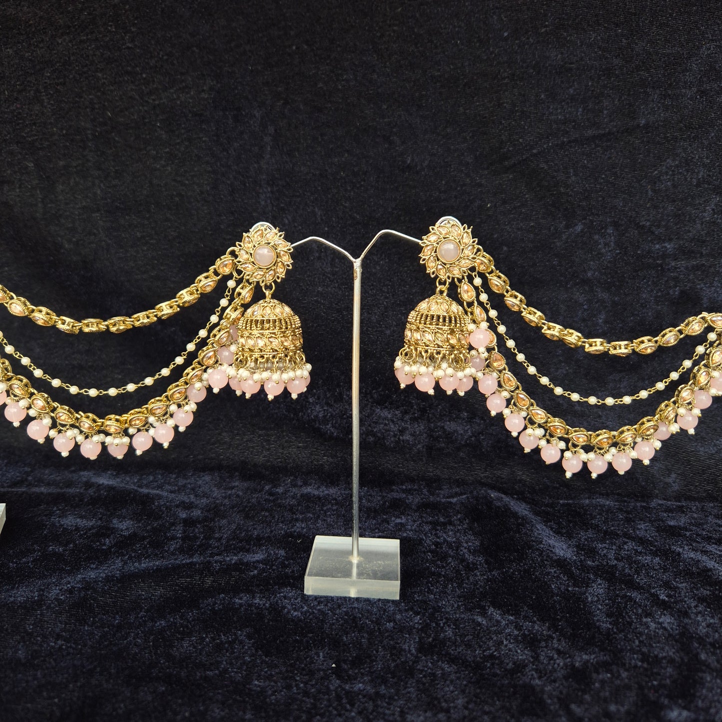 Ananti Bahubali Kundan Jhumka