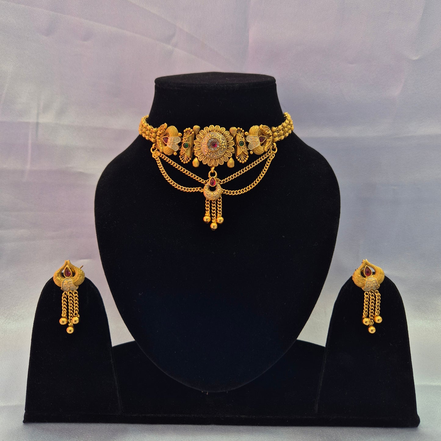 Rupa Rajwadi Necklace Set