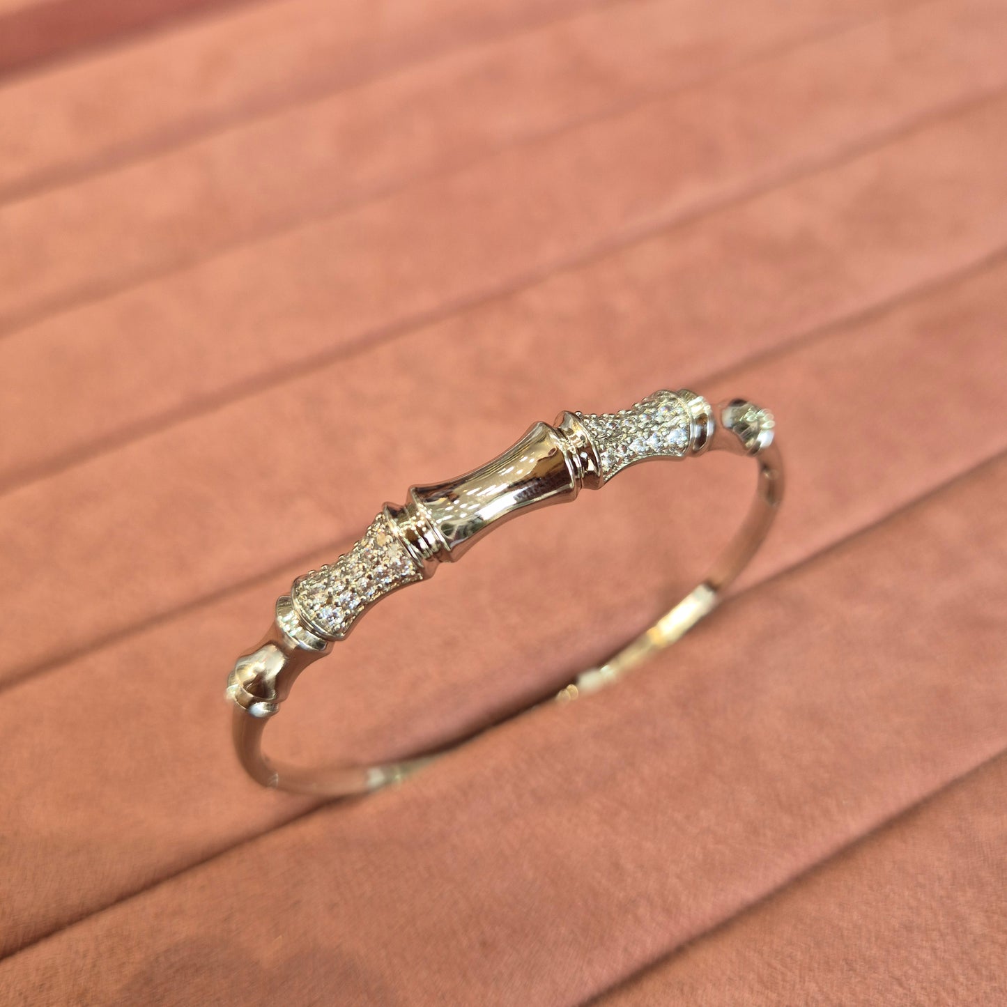 Bamboo Silver Bracelet