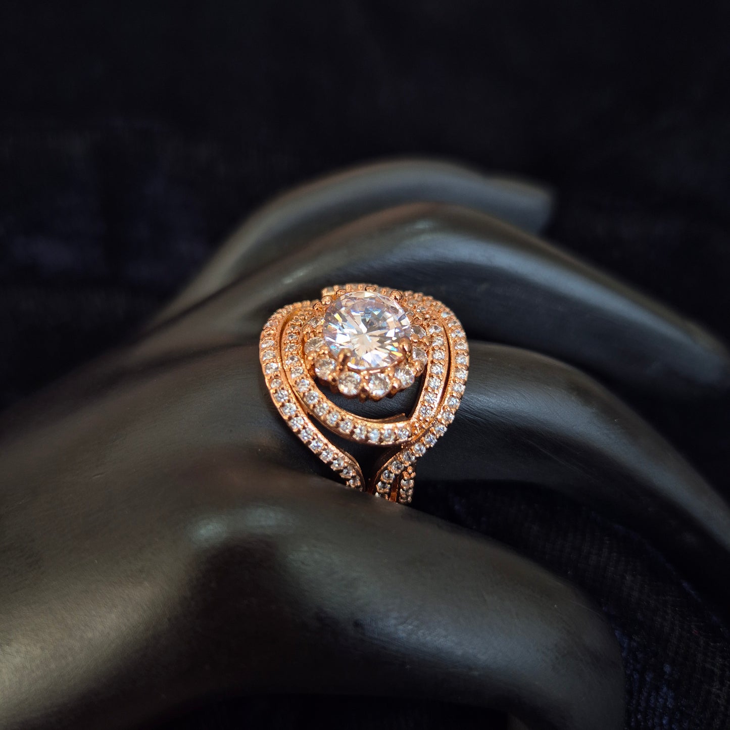Statement CZ Ring