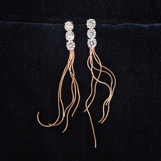 Triple AD Tassel Danglers