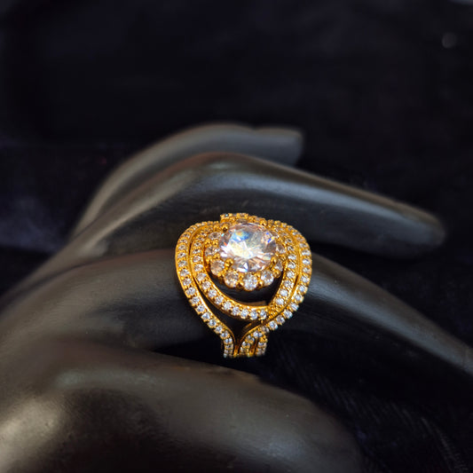 Statement CZ Ring