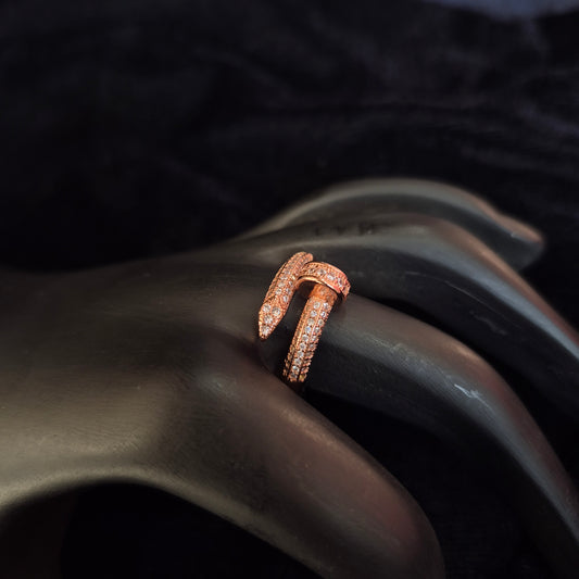 Nail Cz Ring