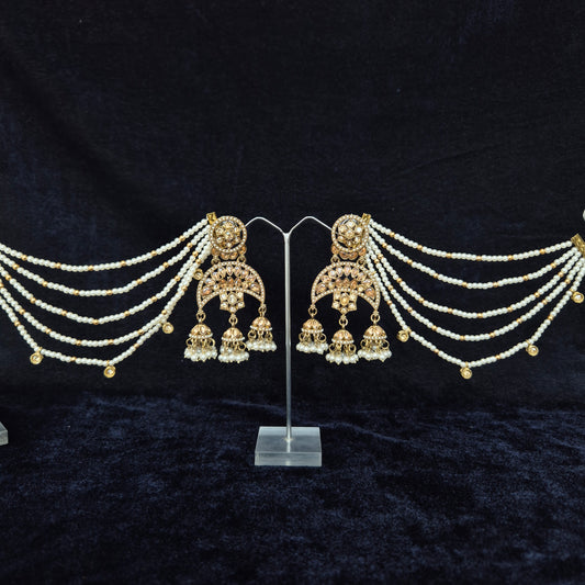 Parul Bahubali Kundan Earrings
