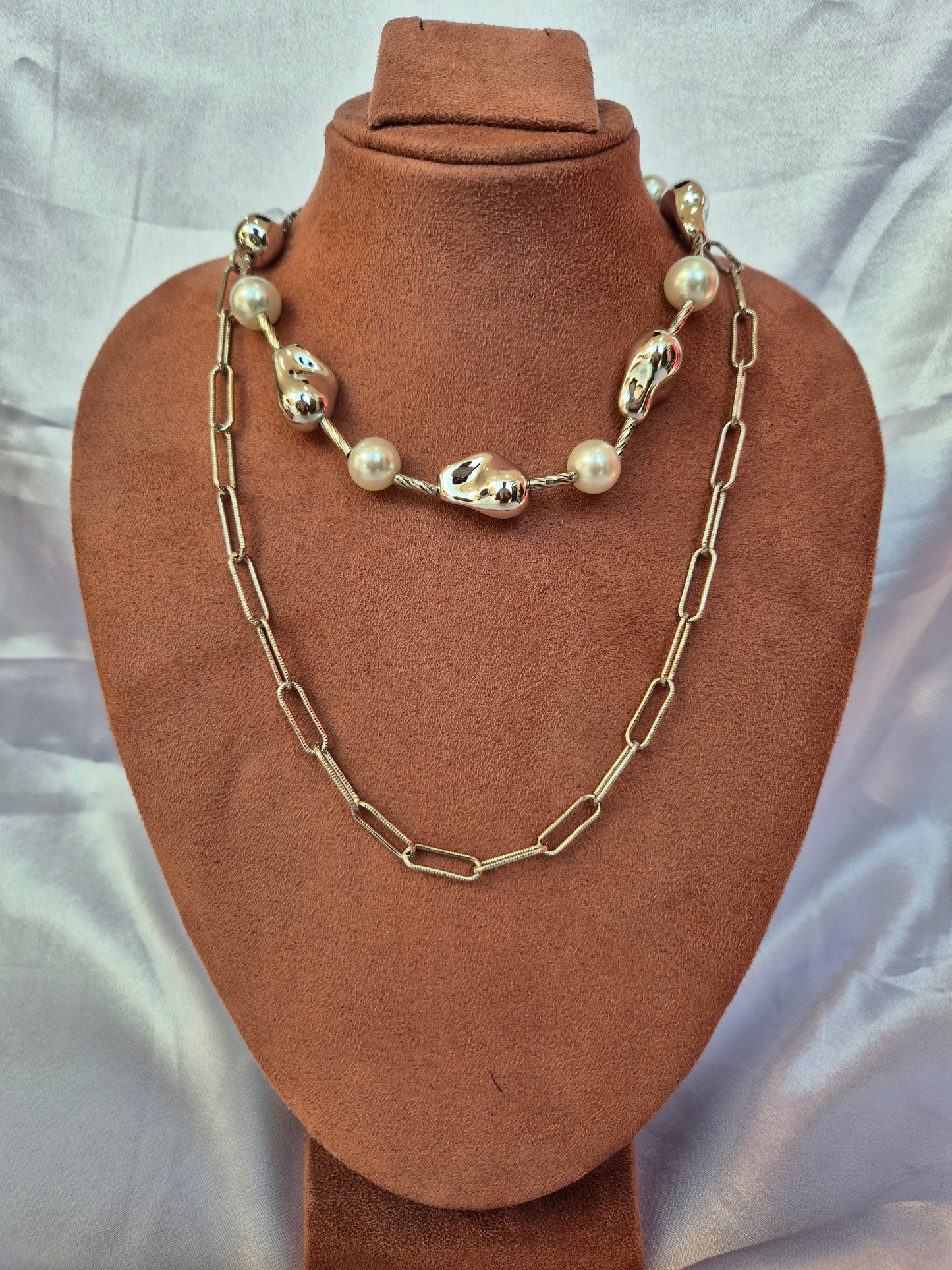Western Layered Pearl Set