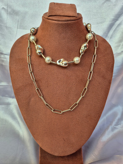 Western Layered Pearl Set
