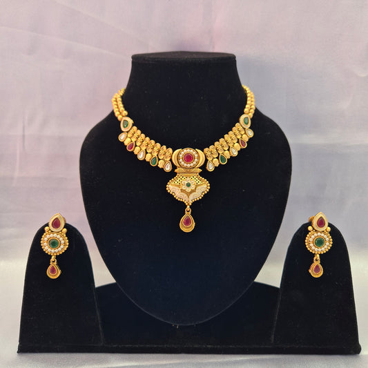Urmila Rajwadi Necklace Set