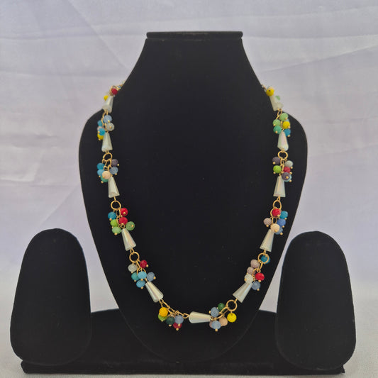 Kia Crystal Necklace Set