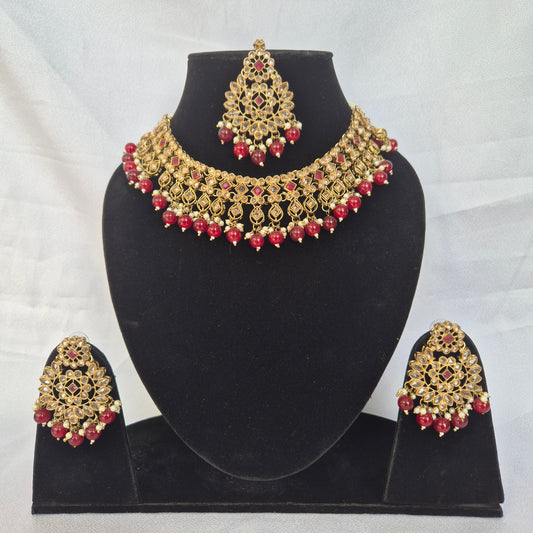 Ekta Kundan Necklace Set