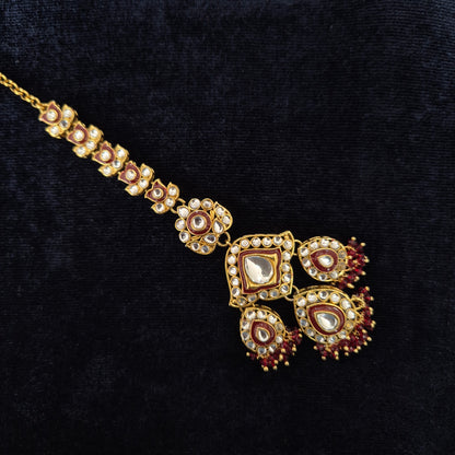 Oorja Premium Earrings with Tikka