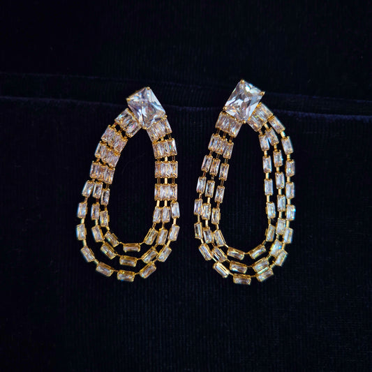 Casy Droplet Western Earrings