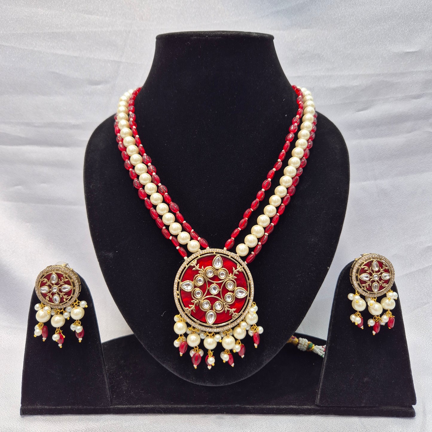 Kashvi Long Pearl Set