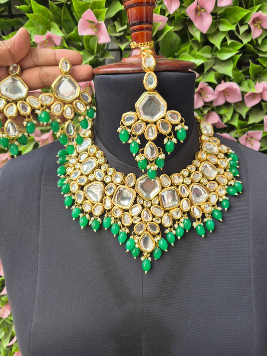 Heavy Kundan Bridal Set