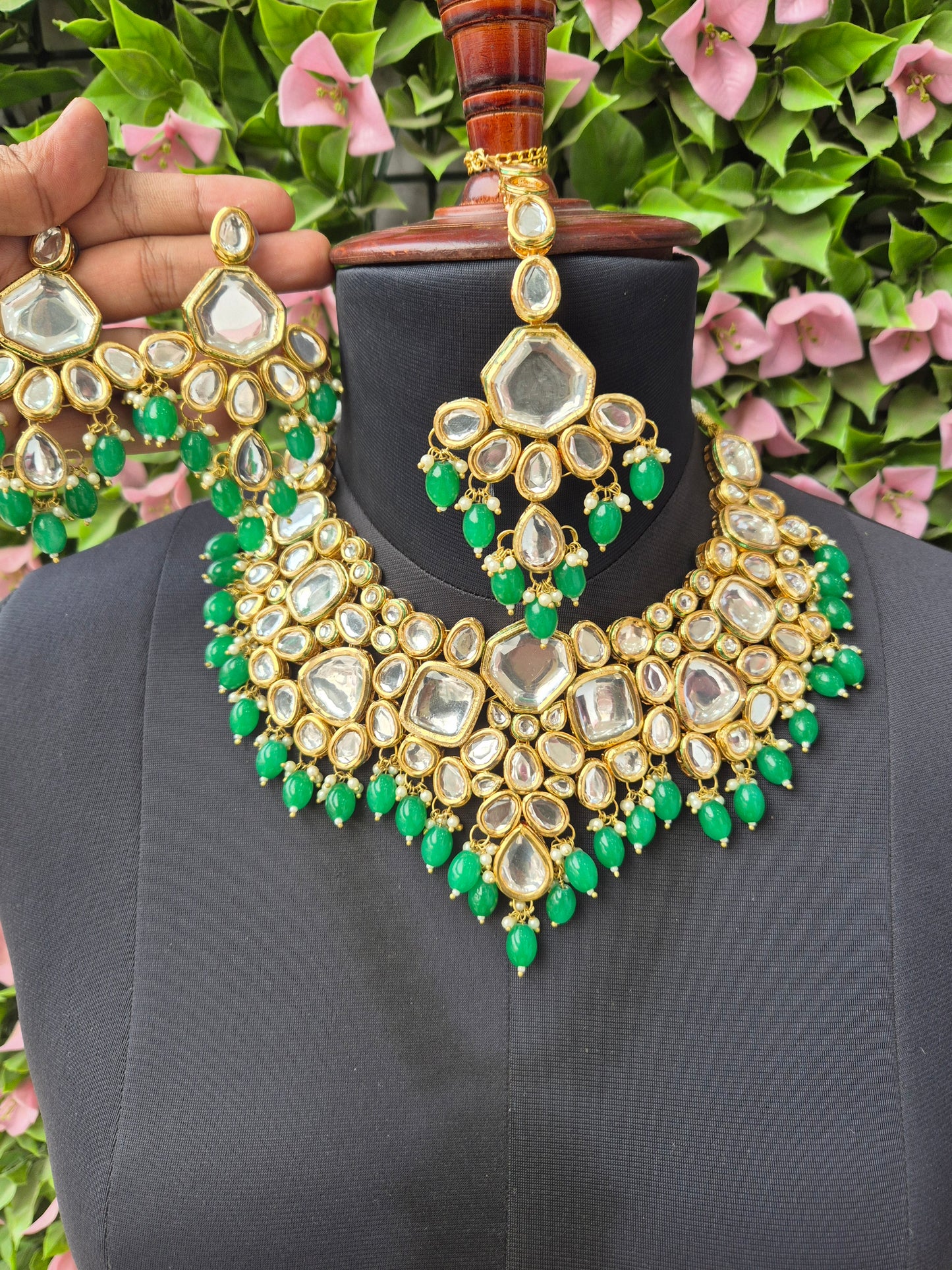 Heavy Kundan Bridal Set