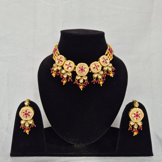 Bhumi Antique Necklace Set