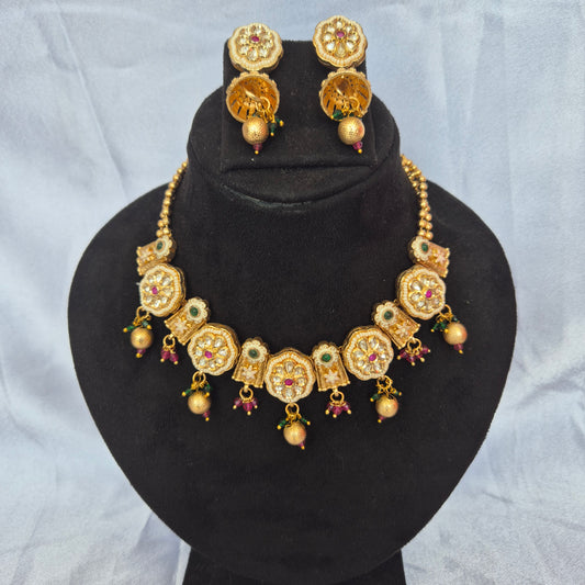 Eesha Rajwadi Necklace Set