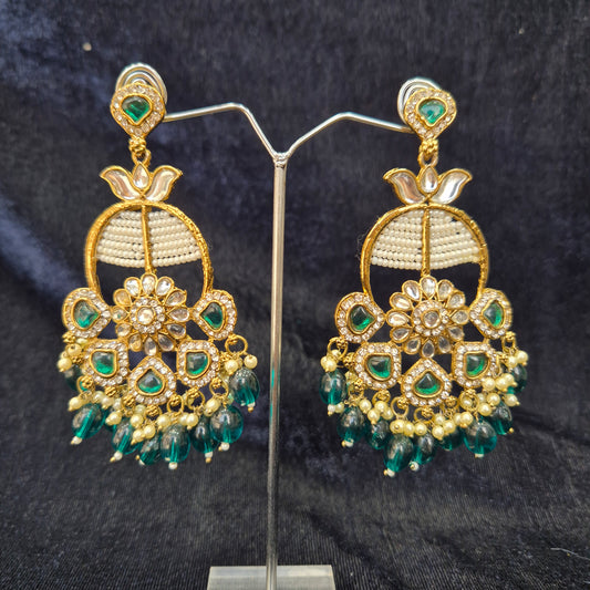 Purnima Chandbali Green