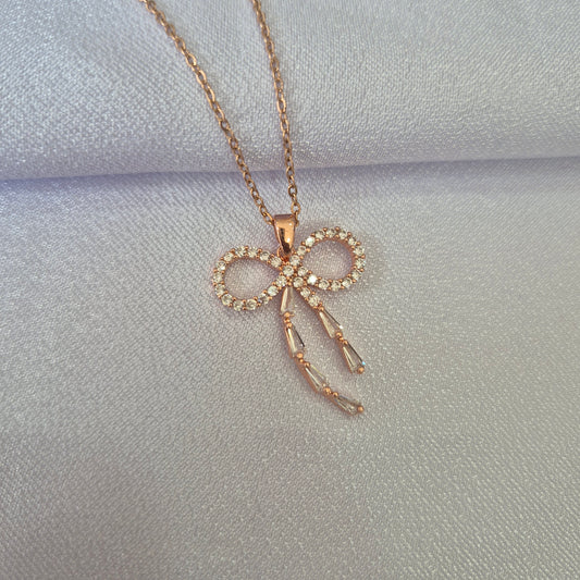 Tie Pendant Rosegold