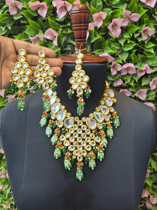 Kaur Kundan Bridal Set