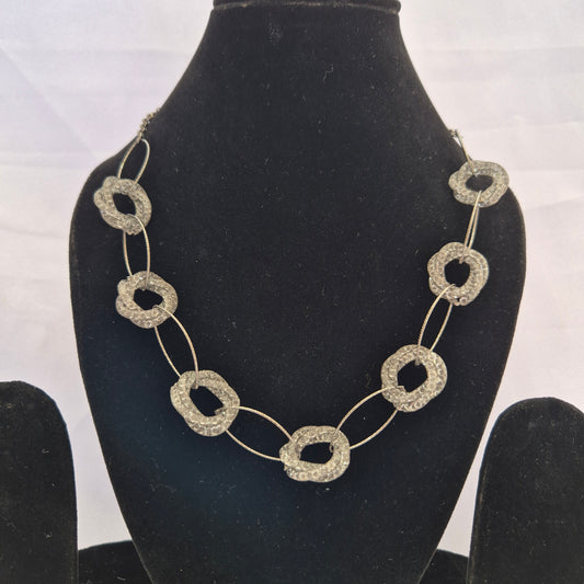 Chain Necklace Gray