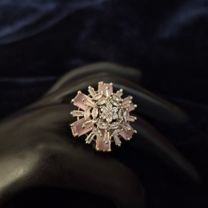 Floral AD Ring