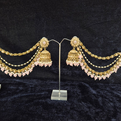 Ananti Bahubali Kundan Jhumka