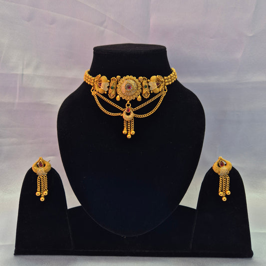 Rupa Rajwadi Necklace Set