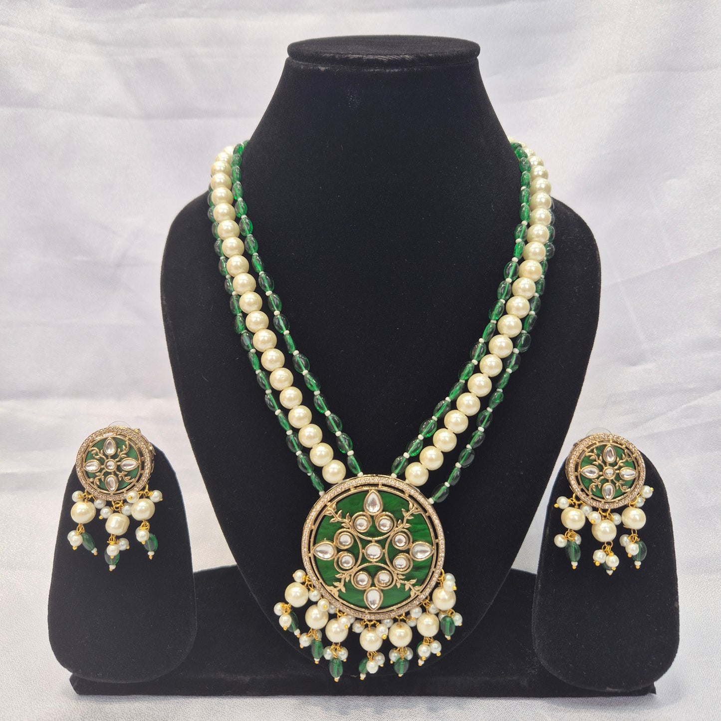 Kashvi Long Pearl Set