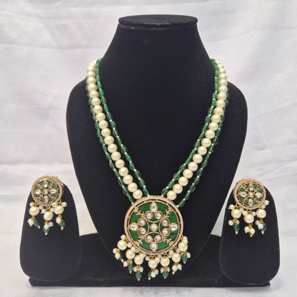 Kashvi Long Pearl Set