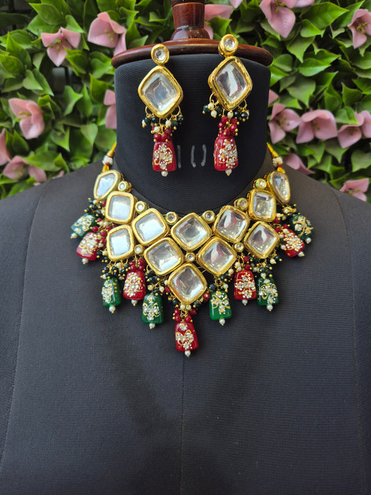 Aashi Kundan Necklace Set