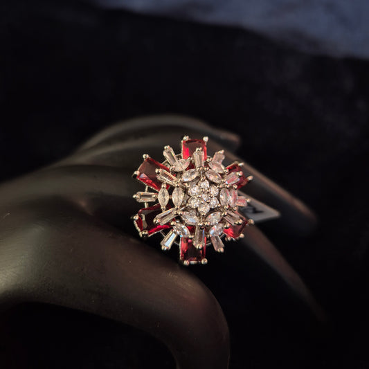 Floral AD Ring