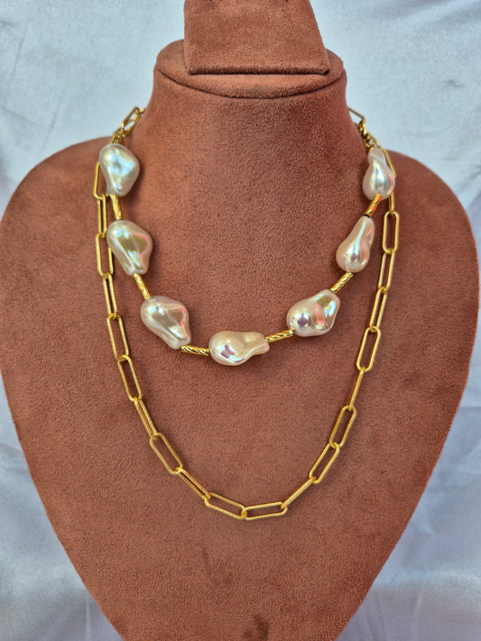 Western Layered Pearl Set
